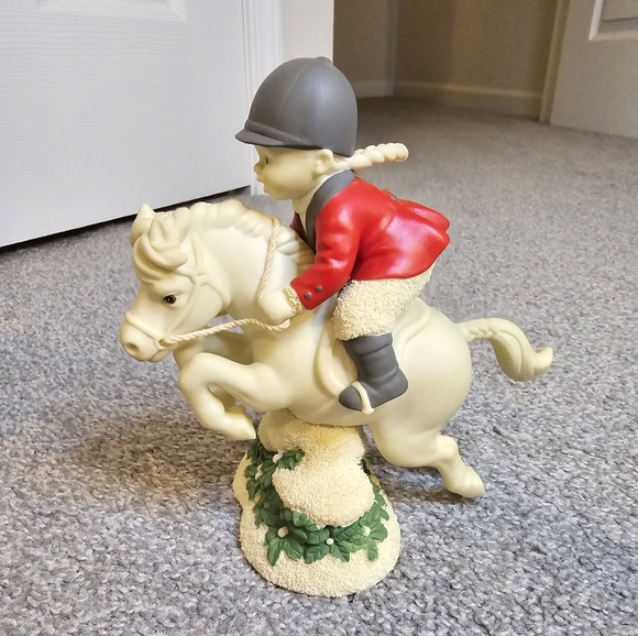 Snowbabies Department 56 Tally O Ceramic Figure 2001 - Picture 7 of 7